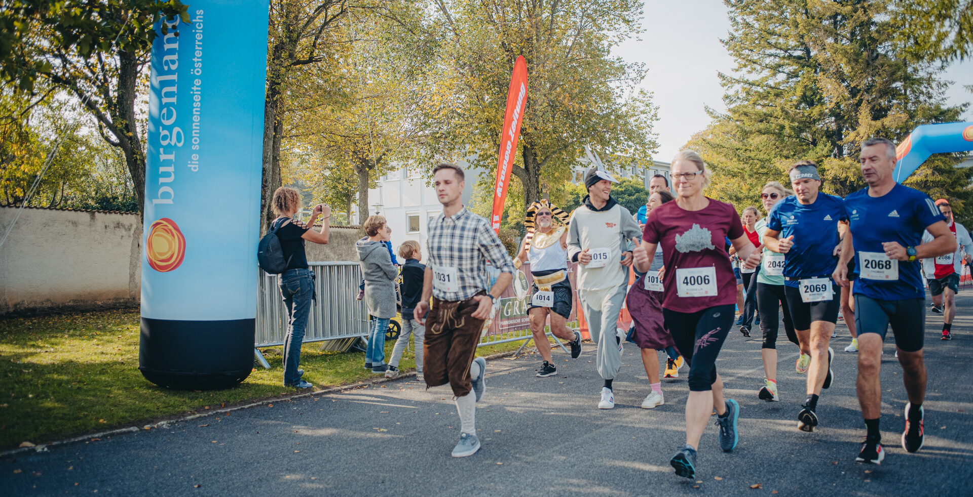 Start beim Blaufränkischland Marathon