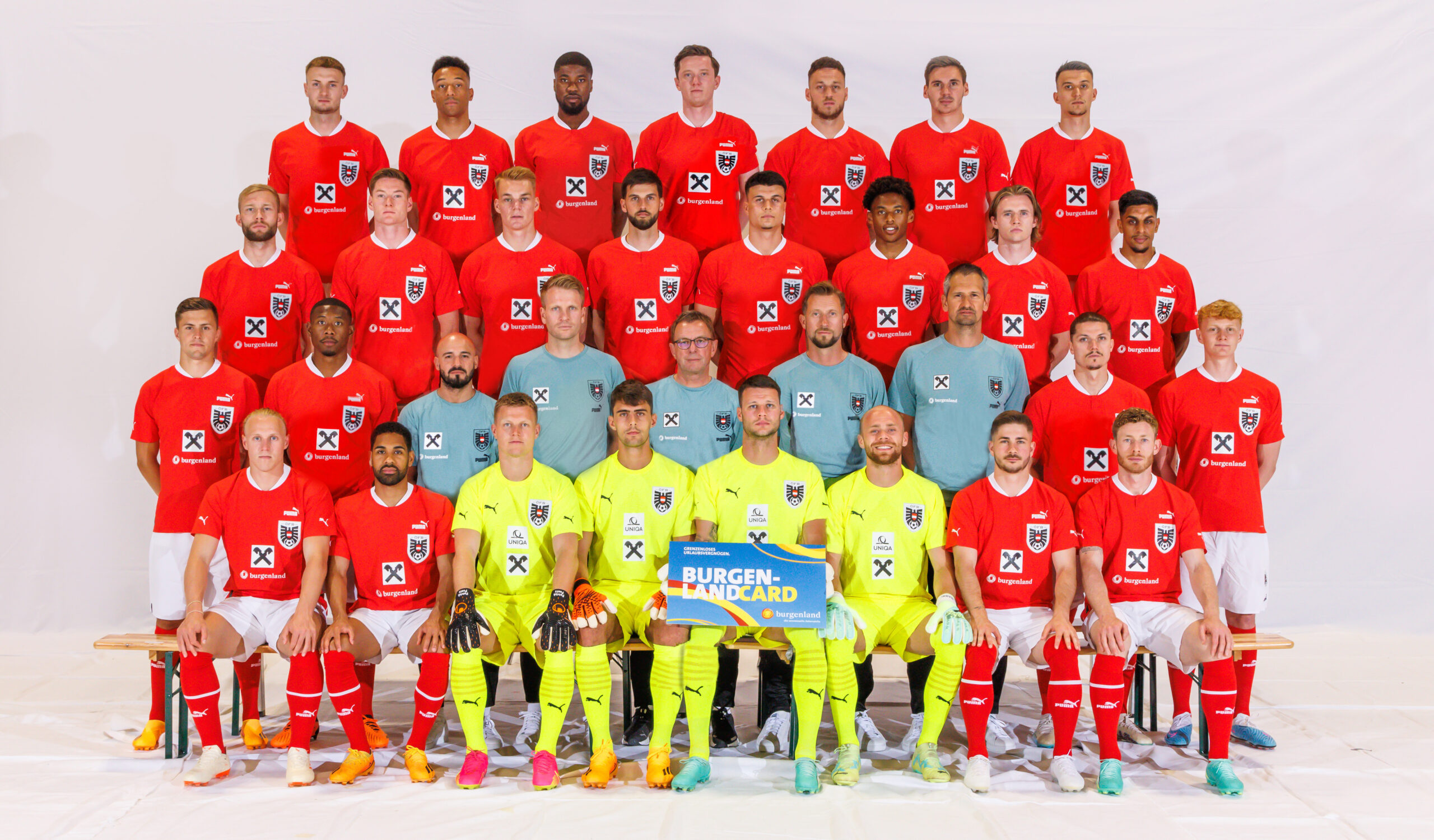 Titelbild ÖFB Kader Herren 2023